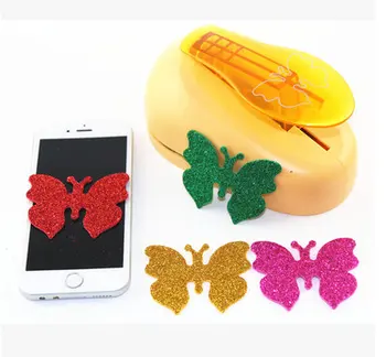

free shipping new arrival 3 inch butterfly eva punch scrapbook punches craft punch for DIY fustella paper punchers perforatrice