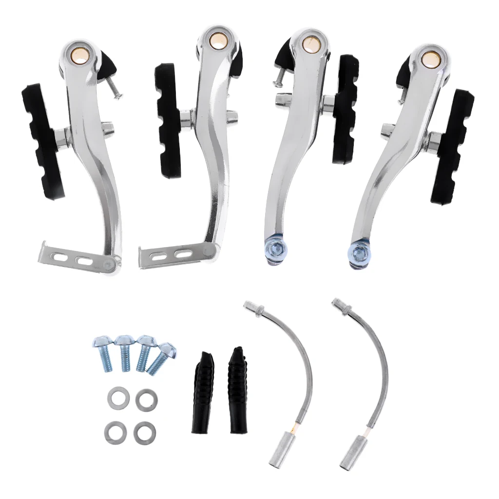 Bike V-Brake Set MTB Bicycle V-Brake Caliper Lever Bicycle Parts Easy and Convenient to Install
