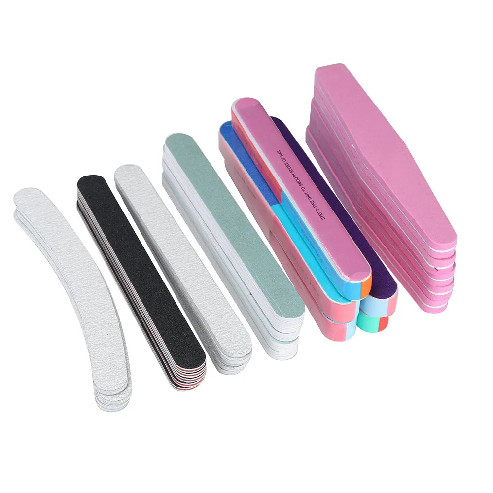

30PCS Nail Art Sanding Files Buffer Block Professional Manicure Tools Pedicure UV Gel Set DIY Manicure Nail Tips Kits Hot Sale