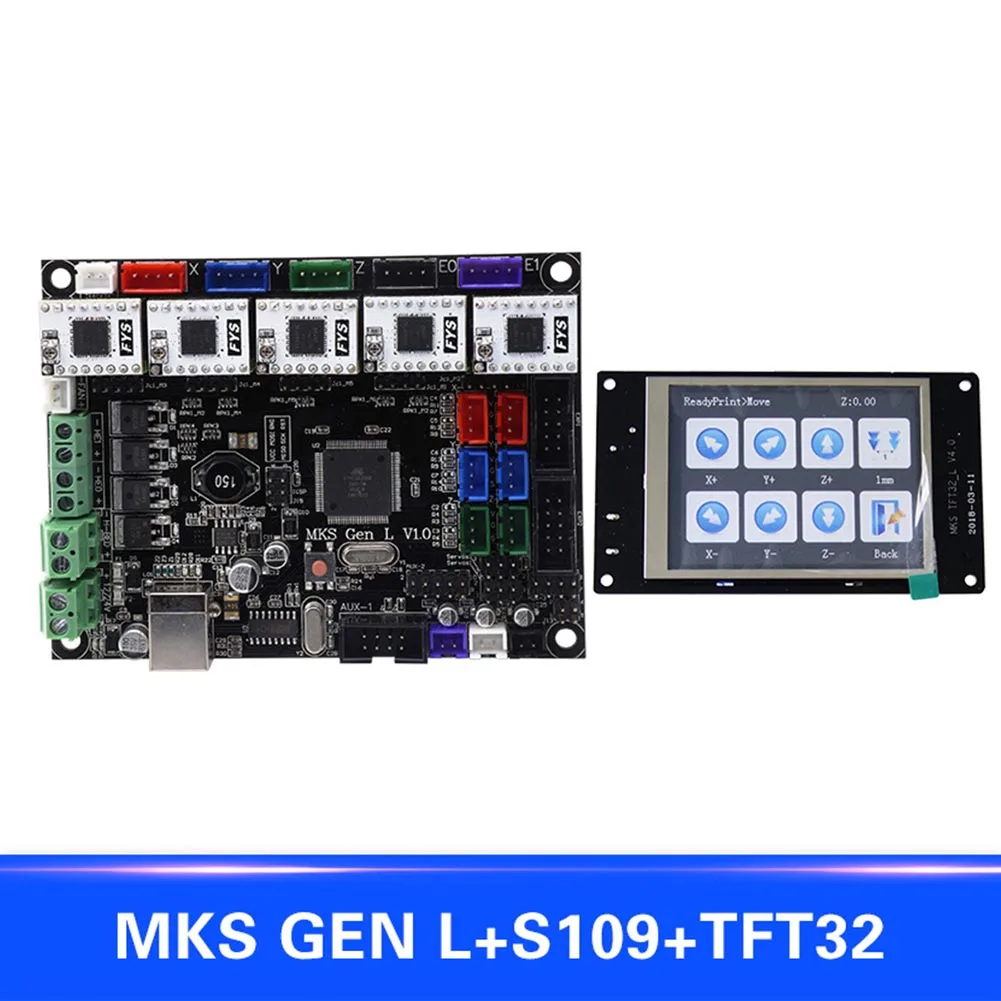 

For MKS GEN L Compatible with TFT32 LCD Display Support S109 Motor Driver 3D Print Kits JLRL88