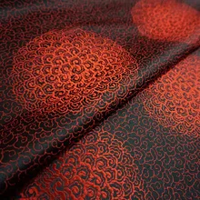 75 см x 100 см металлическая жаккардовая парча ткань, ветровая 3D жаккардовая пряжа, окрашенная ткань для женщин юбка пальто платье