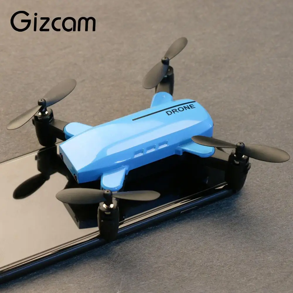 

High Performance Aircraft Mini Drone RC Helicopter Blue 2.0MP Camera Plastic 3D Flip App Control Speed Switch 801