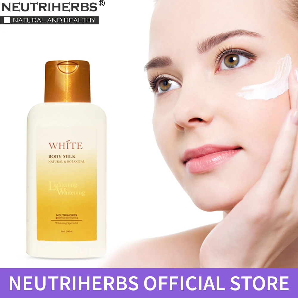 Neutriherbs Whitening Body Lotion Natural Skin Lighteners With Glutathione Kojic Acid in Body