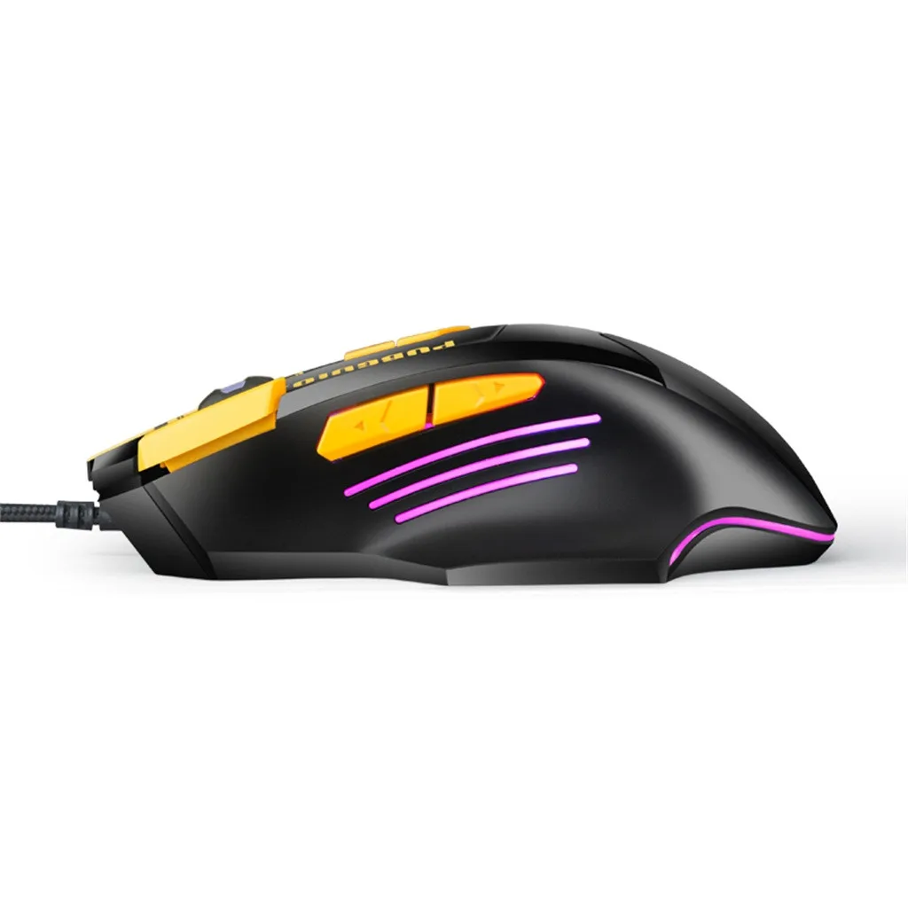 Bloodbat M416 Mouse Gaming Kabel 8 Tombol Desain Ergonomis 4800 Dpi