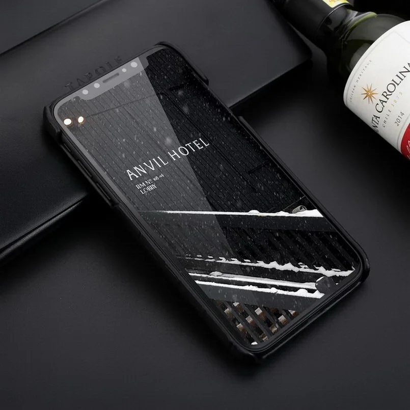 Чехол из натуральной кожи для iPhone 12 Pro Max X 11 7 8 Plus XR XS MAX SE 2020|Бамперы| |
