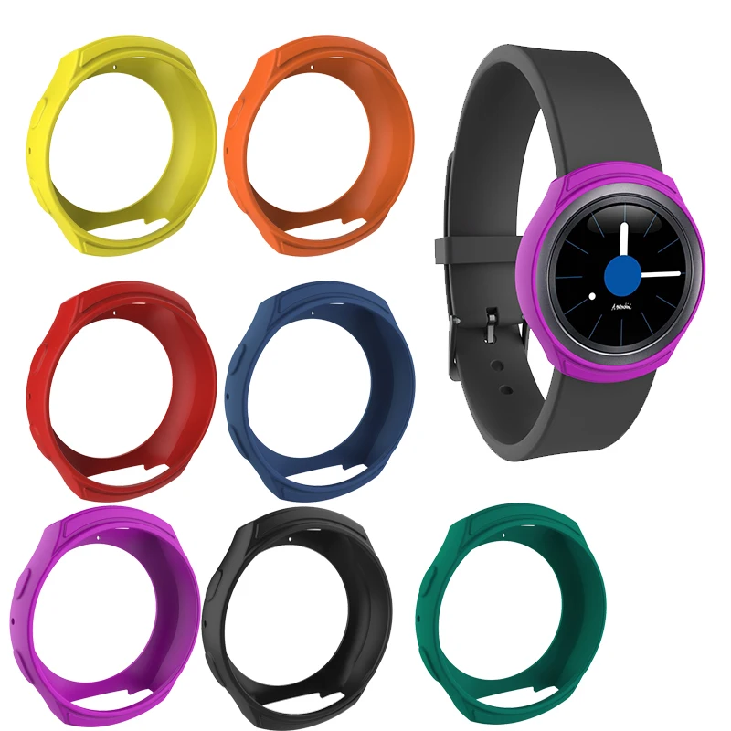 

MJeess Soft Silicone Protector Cover Case For Samsung Galaxy Gear S2 SM-R720 & SM-R730