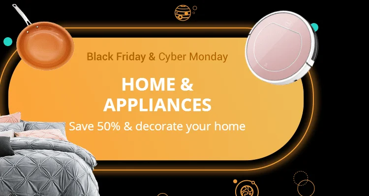 [Black Friday & Cyber Monday] Home & Appliances: Feather your nest with these awesome finds! Save 50% and decorate your home.! Black Friday steals & deals. Only available til Sunday.