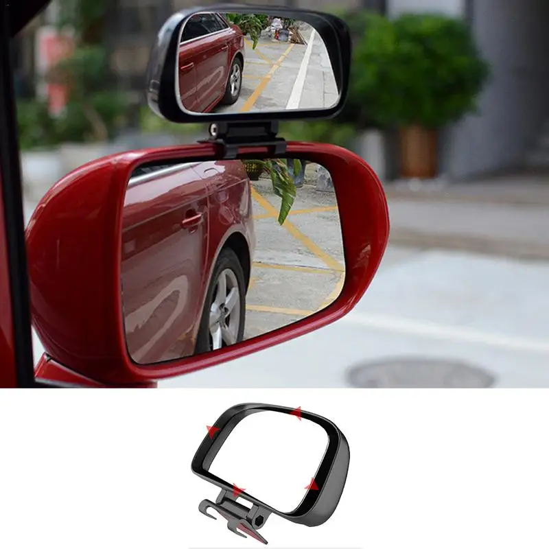  2 in 1 Mini Safety Car Back Seat View Mirror Adjustable Rear Convex Baby Kids Monitor