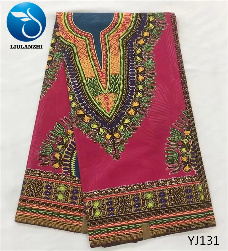 

LIULANZHI Java african wax fabric veritable 100%Cotton wax fabric Hot sale ankara real wax fabric for sewing YJ126-YJ136
