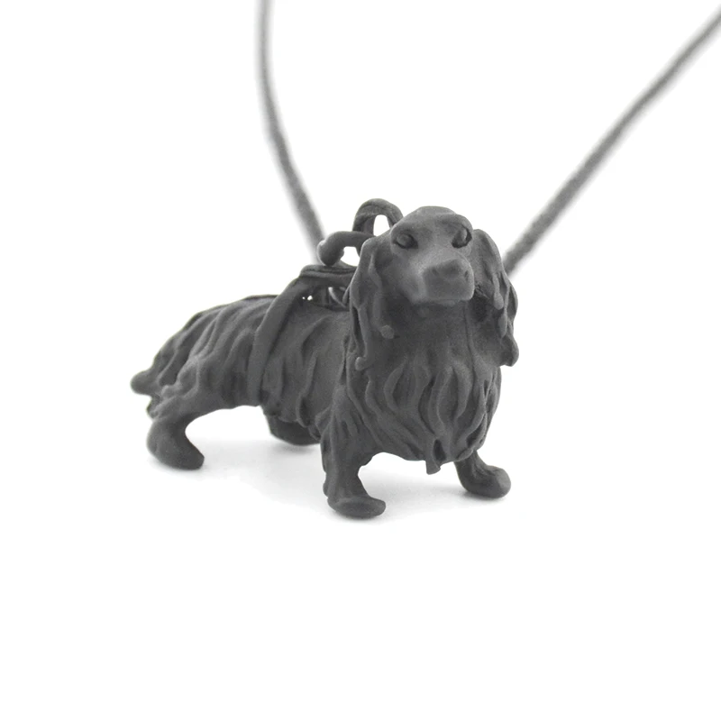 

Vintage Hippie Dachshund Chain Men Boho Collier Femme Dog Necklace For Women Long Couple Necklaces For Girls Best Friend Bijoux