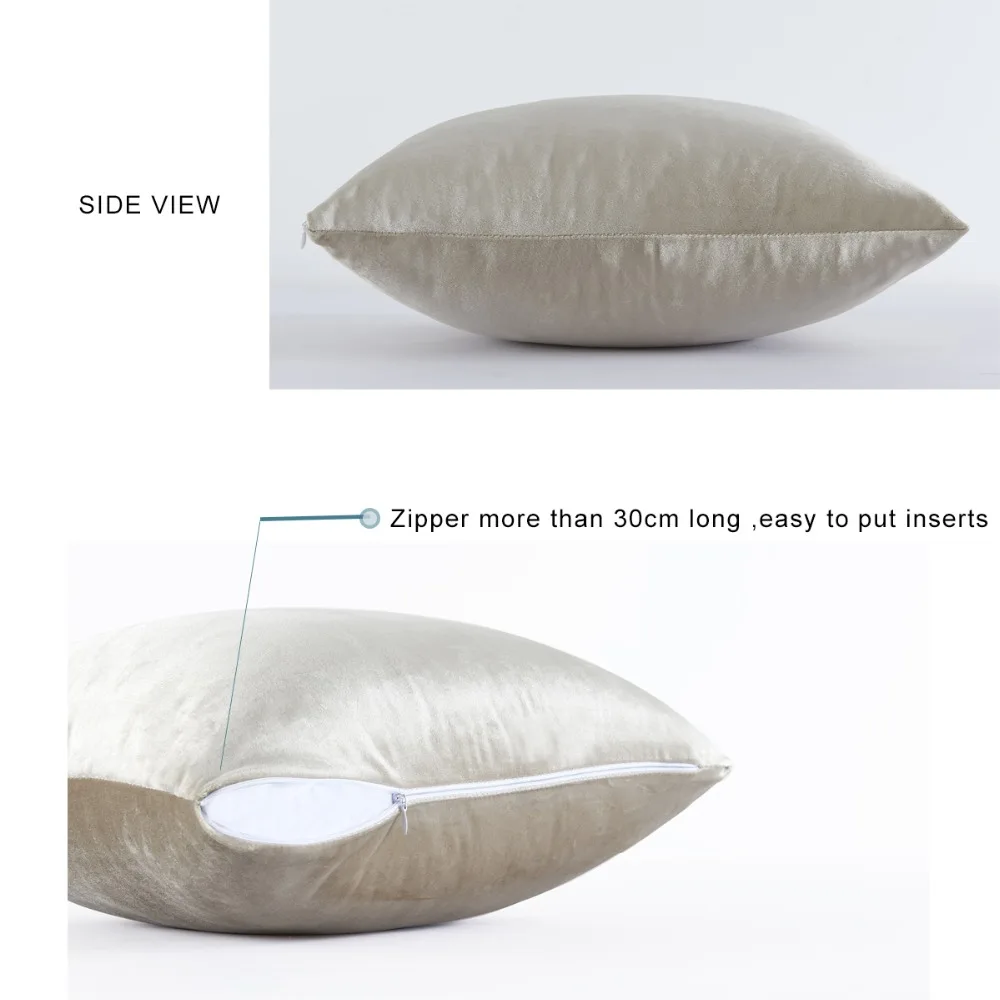 ivory throw pillow cover