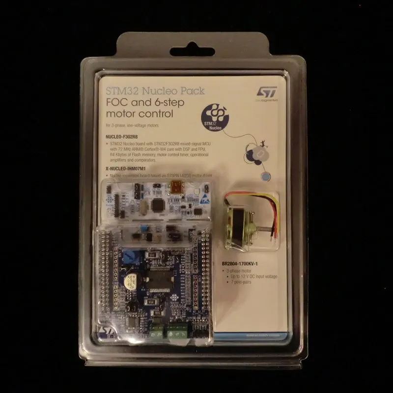 

1 pcs x P-NUCLEO-IHM001 Multiple Function Sensor Development Tools