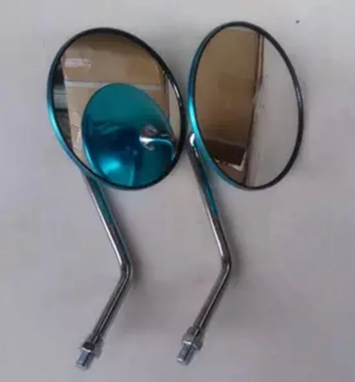 Motorcycle Spare Parts Rear View Side Mirrors 1 PAIR LEFT & RIGHT For SUZUKI GN250 GN 250
