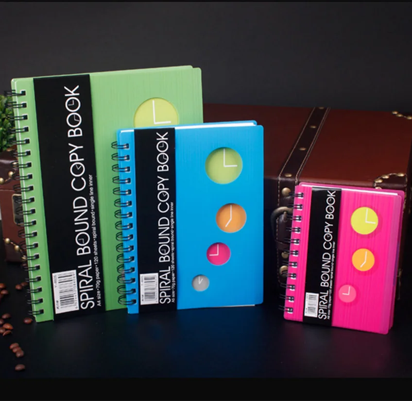 

New Spiral notebook paper 100 sheets Business Diary notebook Notepad A4 A6 A5 Note book Office School Supplies notebooks