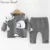 유머 곰 Baby Boys 옷 Baby Boys 옷 Sets 패션 만화 Style 긴 Sleeve + Pants 2 개 한 벌