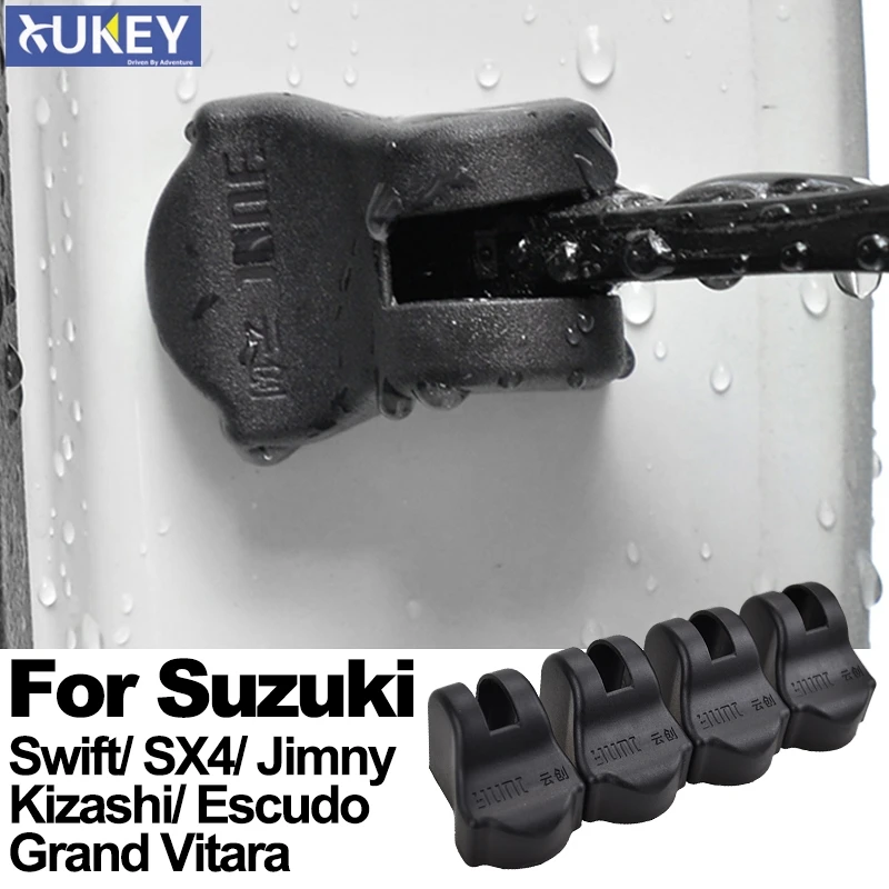 Xukey контрольный рычаг двери ограничитель крышки петли чехол для Suzuki Swift SX4 Jimny Kizashi