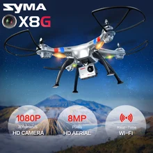 Professionnel SYMA RC Hélicoptère X8HG X8HW X8HC 2.4G Télécommande Drones avec HD Caméra Quadcopter (SYMA X8C/X8W/X8G Mise À Niveau)