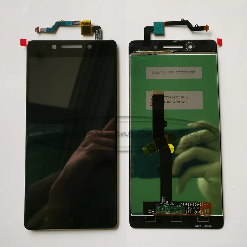 

100% Tested White/Black 5.5 inch For Lenovo K8 Note XT1902-3 Touch Screen Digitizer Glass + LCD Display Assembly With Frame
