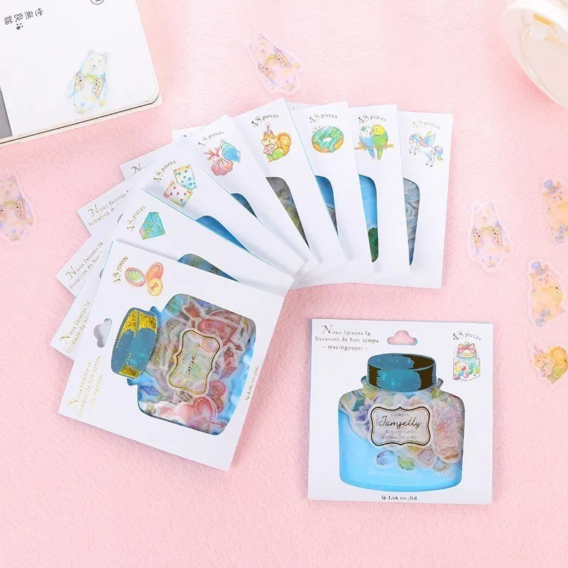 

Creative Kawaii Hand Aoount PVC Stickers Cute DIY Photo Diary Decoration Scrapbooking Sticker Gift Adhesive Art Supplies 06529