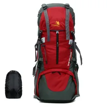 70L большой Ёмкость Открытый Рюкзак Кемпинг Дорожные Сумки профессиональный Пеший Туризм рюкзак унисекс рюкзаки спортивные восхождение Вышивка Крестом Пакет