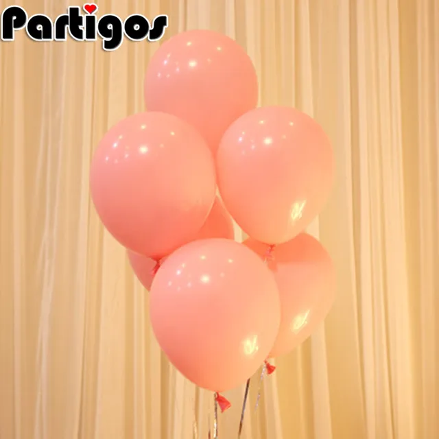 10pcs 12'' Peach color Latex Ballons High Quality Birthday Wedding