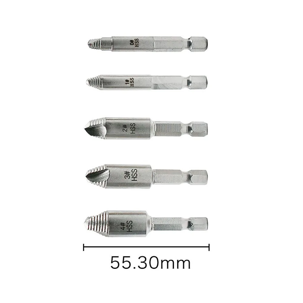Отвертка 5 шт. поврежденные сломанные зачищенные Crew сверло для извлечения инструмент