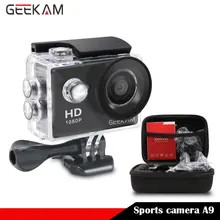 Sports DV Mini Cameras 1080P 15FPS 720 HD + 1 Case bag for Gopro Waterproof 30M Sport Action Camera Helmet Cam Mini Camcorders