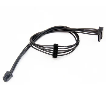 

High Quality Mini 6Pin 6-Pin to Dual SATA SSD Power Cable with Optical Drive Wire for Dell Vostro 3070 3670 3967 3977 3980 18AWG