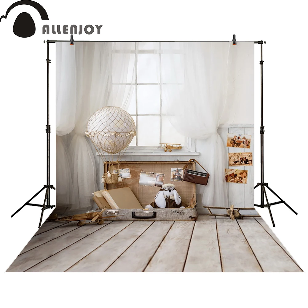 Фон для фотосъемки Allenjoy детская игрушка дом детский душ окно фото студия