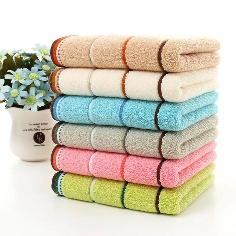 

Adeeing Cotton Thickened Towel with Strips Pattern, Maximum Softness Touch and Absorbency