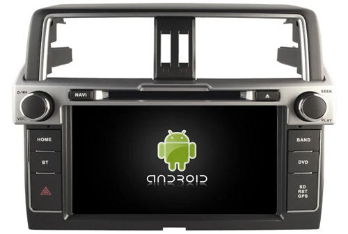 

Navirider car dvd player multimedia autoradio android8.1 wifi screen gps navigation for Toyota Prado LC150 2014 FM tape recorder
