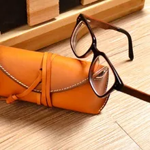 Распродажа, новые цветные линзы для глаз, Кожаный Чехол для очков, винтажная посылка Roping, оригинальная коробка, сумка для солнцезащитных очков, товары ручной работы