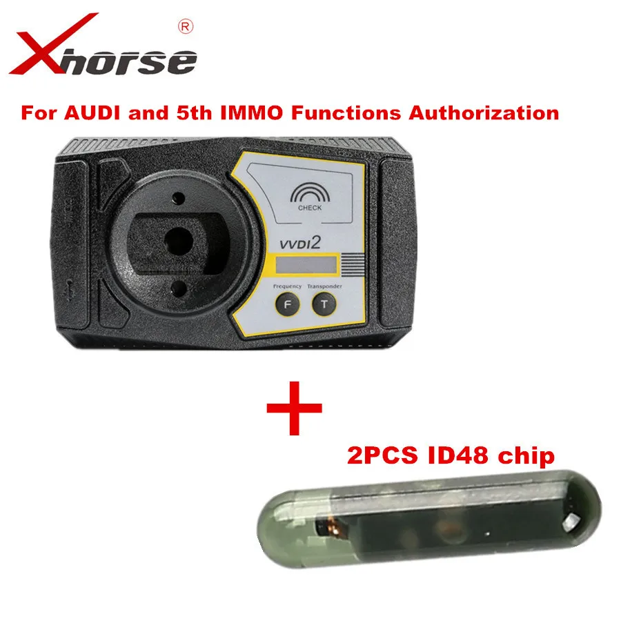 Vvdi2 для Audi и 5th Immo Функция S авторизации плюс 2 шт. ID48 чип|vvdi2|immoimmo chip |