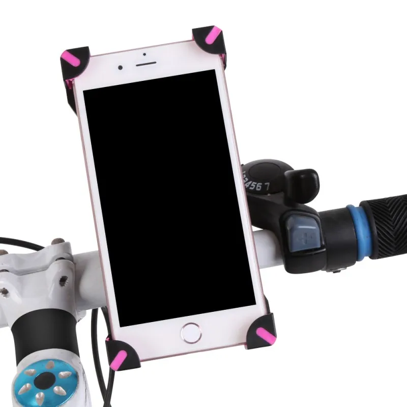 

Universal Bracket Clip Bracket for Iphone 7 plus samsung xiaomi Adjustable Bicycle Mobile Phone Holder Mobile Phone Supportframe