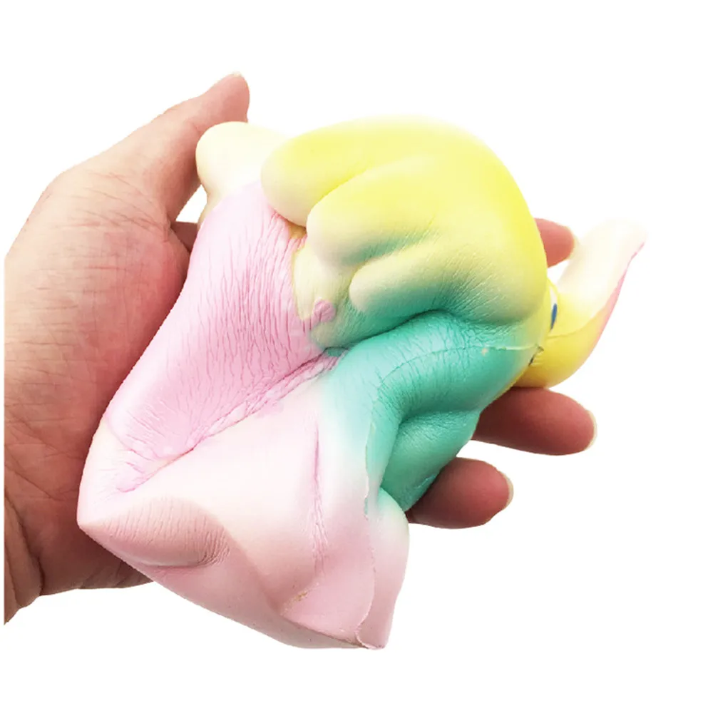 Симпатичные мягкими Игрушечные лошадки снятие стресса Galaxy слон squeeze Dumbo Kawaii игрушка офис снятие стресса весело Игрушечные лошадки для детей ja11b