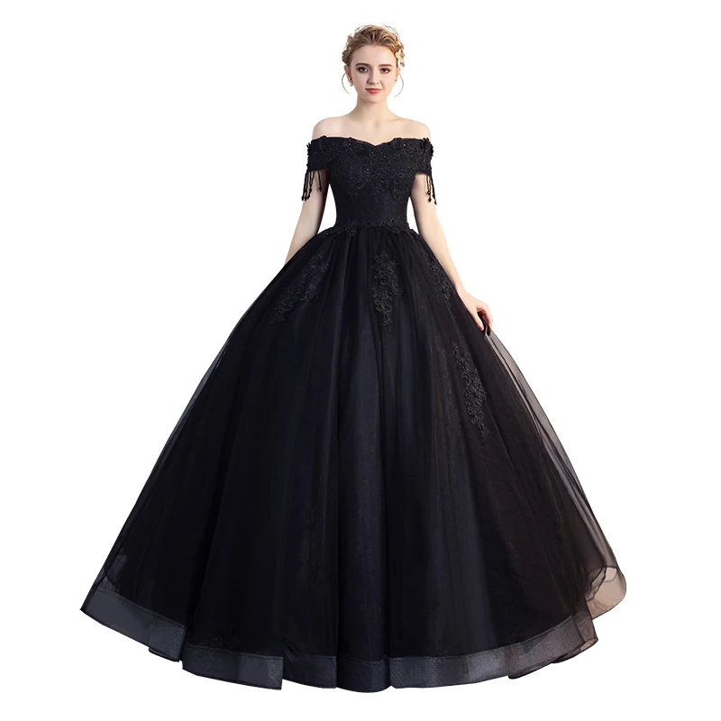 Недорогие бордовые красные черные синие платья rojo quinceanera вечерние с открытыми