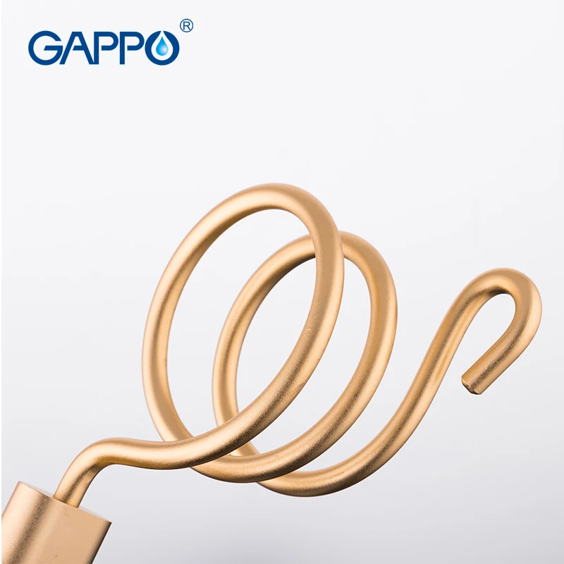 GAPPO наборы для ванной комнаты пространство Алюминий настенный Фен держатель