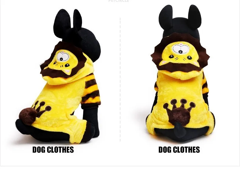 Модные толстовки для собак Тоторо Косплей Одежда для домашних животных для маленьких и больших собак Одежда для собак пальто для чихуахуа