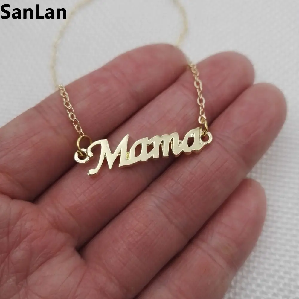 20 шт. Новое модное красивое ожерелье с надписью love mama отличный подарок для мамы