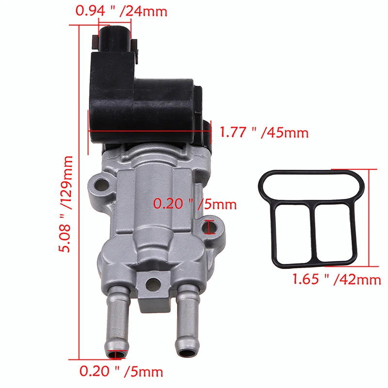 Posbay подходит для Toyota Corolla/Matrix 2003 2004 2005 2006 автомобилей холостого хода воздушный клапан управления авто запасные части