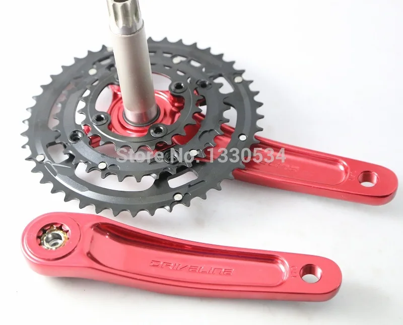 Driveline X5 Mtb Bicycle Crankset Cs02 9 Speed Al7005 Cnc, 170mm 44/32