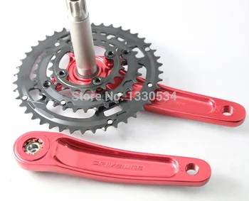 

DRIVELINE X5 MTB Bicycle Crankset CS-02 9 Speed AL7005 CNC, 170mm 44/32/22T