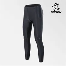 DONEN Осень теплые женские велосипедные штаны одежда мягкие подушки узкие брюки, штаны для велосипеда длинные Легинсы спортивная одежда