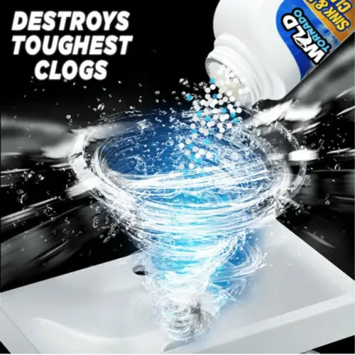

Powerful Pipe Dredging Agent Sink Drain Cleaner Kitchen Toilet Cleaner Favor Quickly Drain Cleaners