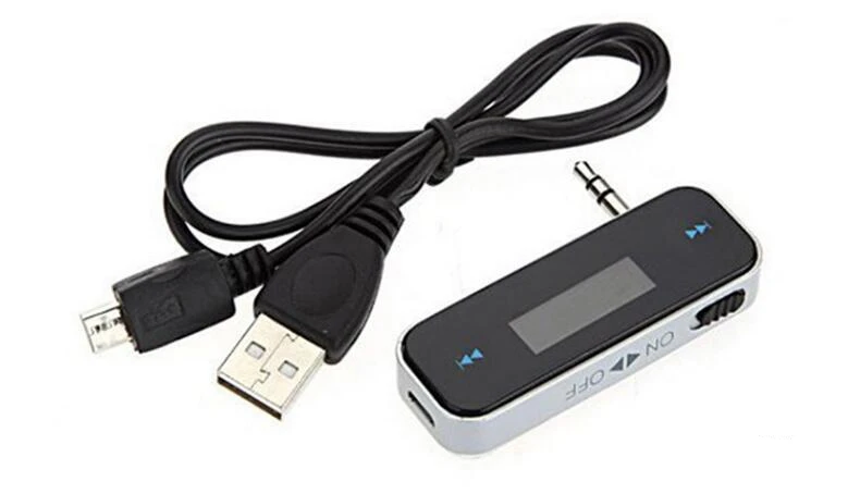 Беспроводной музыке стерео аудио передатчик Dongle 3.5 мм Jack аудио плеер для Динамик автомобиля Handsfree fm-передатчик