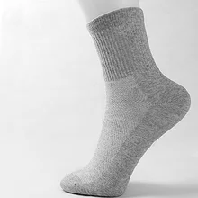 5 Pairs Men Cotton Socks New Business Style Hosiery Breathable Durable Elastic 0003