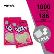 186 Цвета бисер artkal 1000 шт./пакет A-2.6mm мини эксклюзивный мягкий предохранитель бусины развивающая игрушка для Perler дизайн
