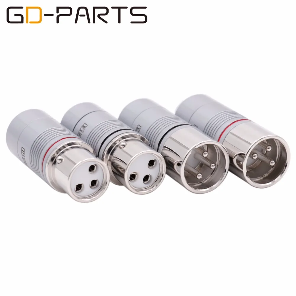 4set Connettori Xlr Maschio Femmina 3 Pin Testa Xlr Per Cavo Dmx - Foto 3