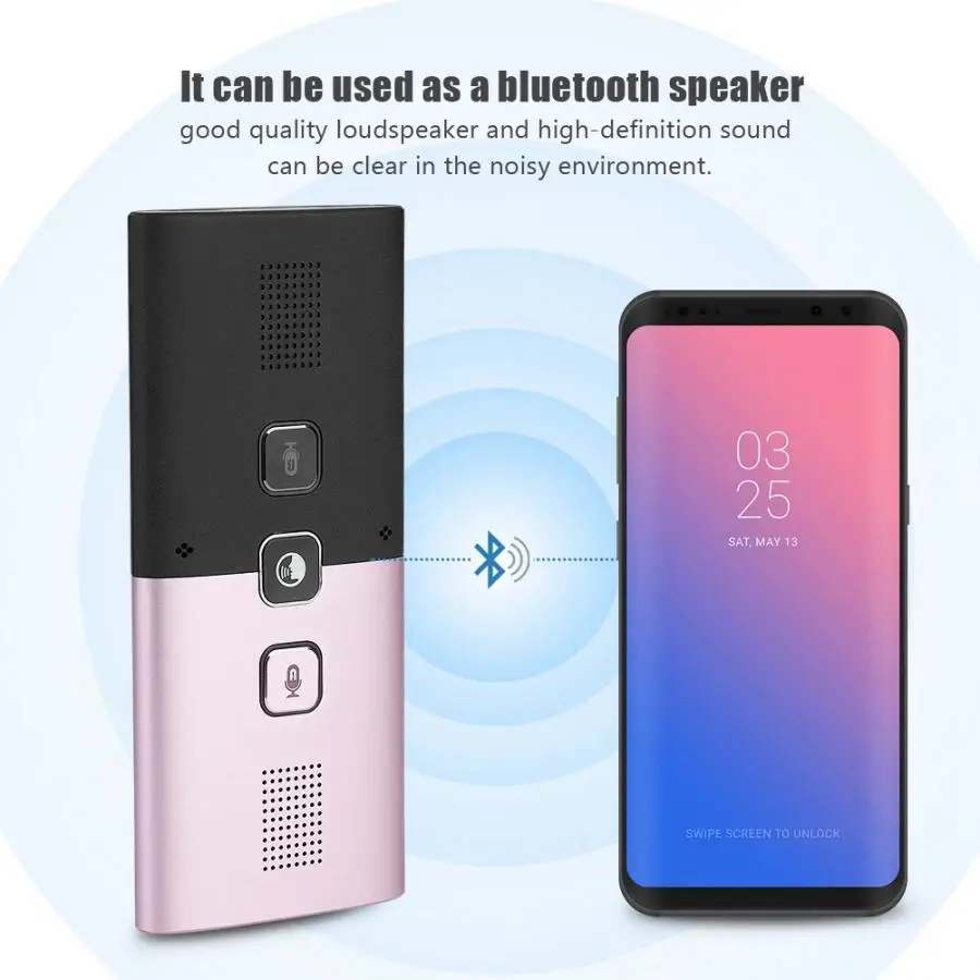 

traductor de voz simultaneo Intelligent Real Time WIFI Voice Translator Multilingual Travel WiFi and SIM Translator traductor