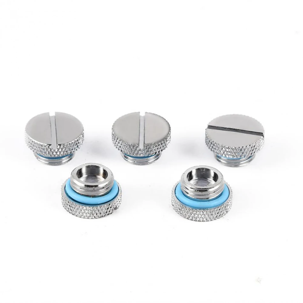 1pc G1//4 Thread Stopper Stop Plug for PC Water Cooling Tank Radiator Reservoir